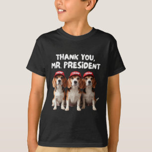 Trump Beagles For Trump Supporter Dog Owner Man Wo T-Shirt