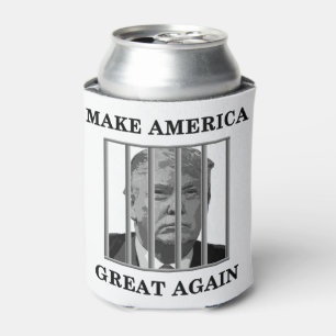 Trump Behind Bars Can Cooler