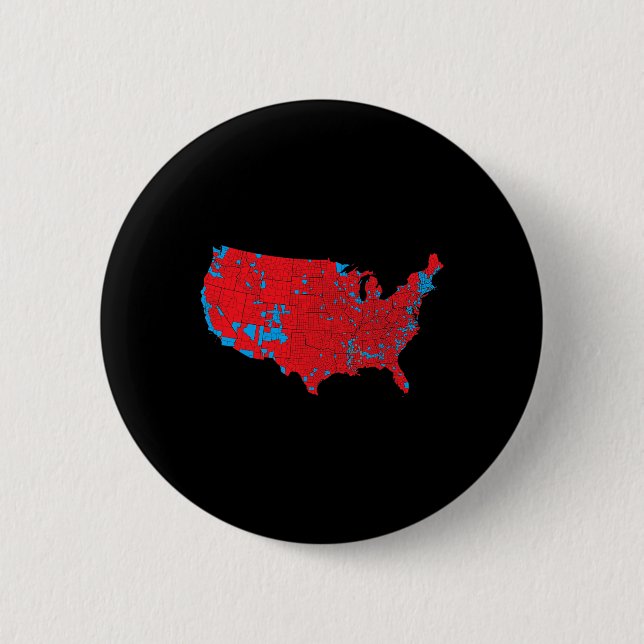 Trump Better Coverage 2024 Electoral Interactive M 6 Cm Round Badge (Front)