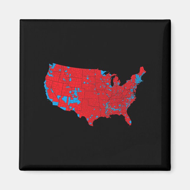 Trump Better Coverage 2024 Electoral Interactive M Magnet (Front)