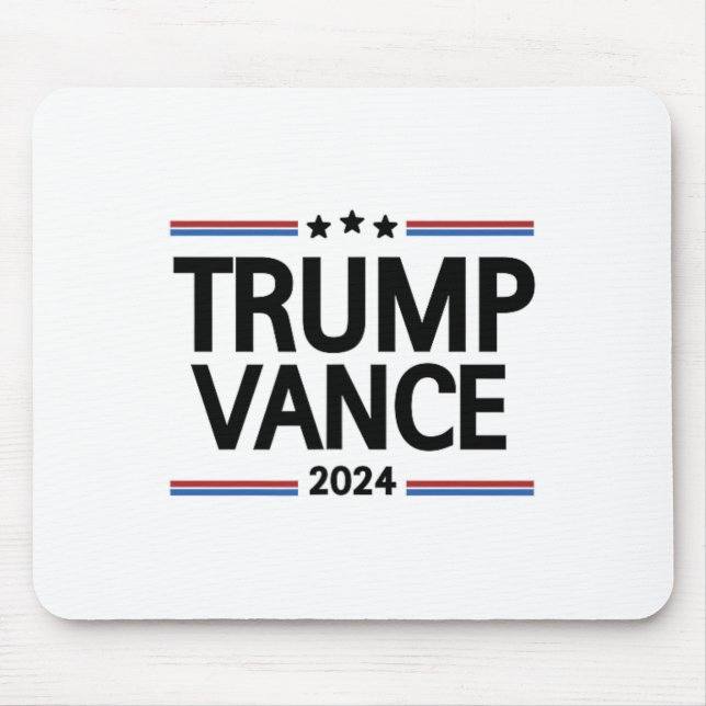 Trump Better Coverage Than 5g 2 Sided Funny Humour Mouse Mat (Front)