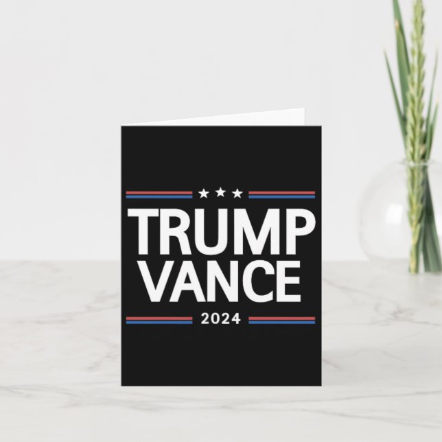Trump Better Coverage Than 5g - 2 Sided Funny Poli Card (Front)