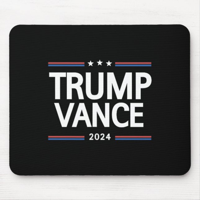 Trump Better Coverage Than 5g - 2 Sided Funny Poli Mouse Mat (Front)