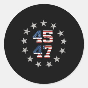 Trump Better Coverage Than 5g Can You Hear Us Now  Classic Round Sticker