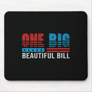 Trump Big Bill One Big Beautiful Bill Funny Politi Mouse Mat