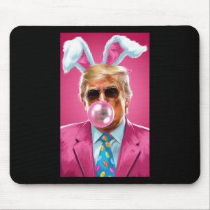 Trump Blowing Bubble Gum Political Republican East Mouse Mat