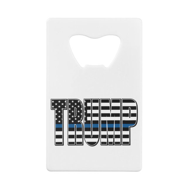 Trump-Blue-Line Police Flag (Back)