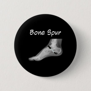 Trump Bone Spur Ink Pen Funny Anti Trump 6 Cm Round Badge