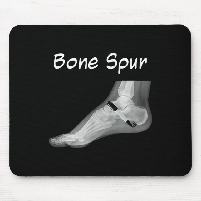 Trump Bone Spur Ink Pen Funny Anti Trump  Mouse Mat (Front)