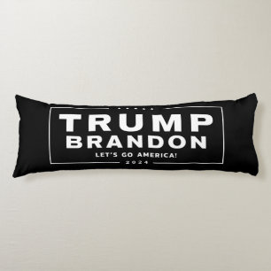 Trump Brandon 2024™ Election Body Pillow