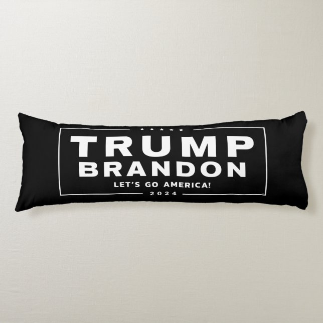 Trump Brandon 2024™ Election Body Pillow (Front)