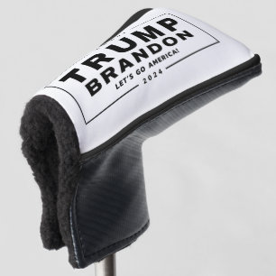 Trump Brandon 2024™ Election Golf Putter Cover