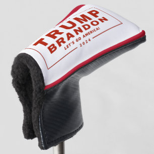 Trump Brandon 2024™ Election Golf Putter Cover