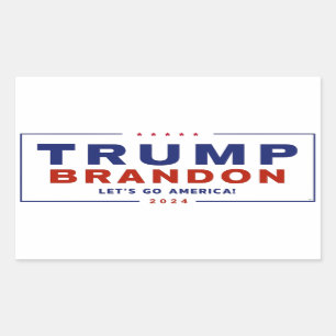 Trump Brandon 2024™ Election Stickers Official