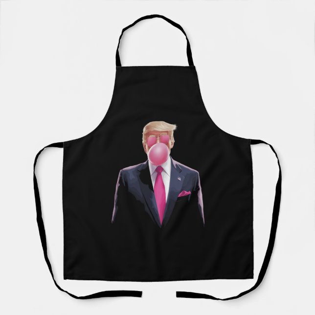 Trump Bubble Gum Apron (Front)