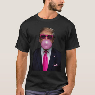Trump Bubble Gum Shirt 2024 Vote President Funny C