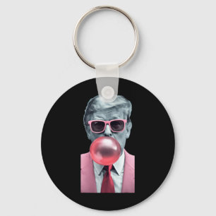 Trump Bubble Gum Yum 1  Key Ring
