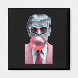 Trump Bubble Gum Yum Magnet