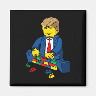 Trump Build A Wall T Shirt  Magnet