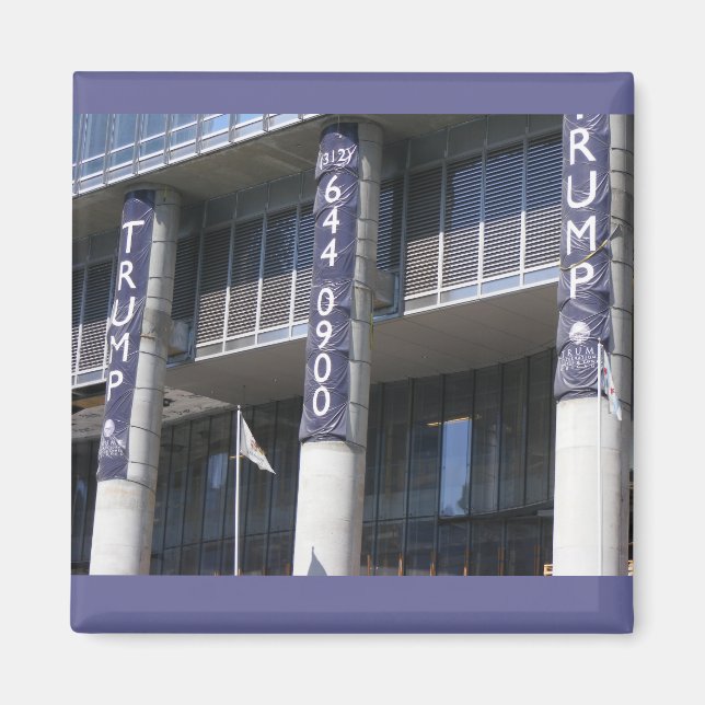 Trump Building magnet (Front)