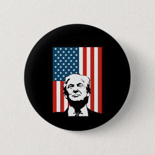 Trump Bulletproof 6 Cm Round Badge