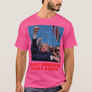 Trump Bulletproof Assassination Attempt V2 T-Shirt