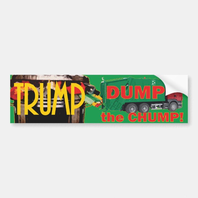 TRUMP BUMPER STICKER (Front)