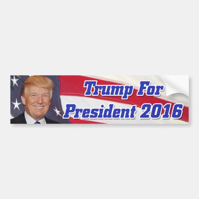 TRUMP bumper sticker (Front)