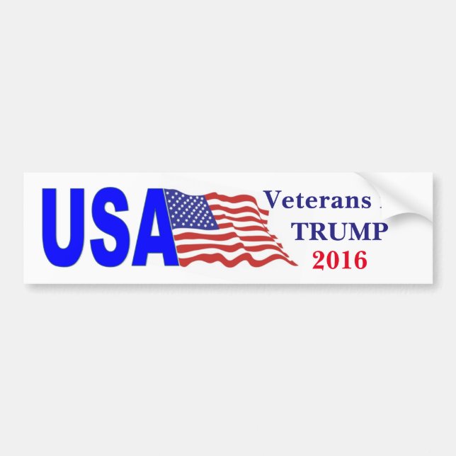 Trump Bumper Sticker; By AntsAfire Bumper Sticker (Front)