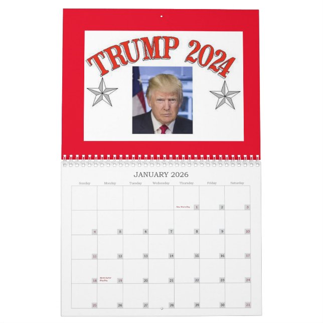 TRUMP Calendar for 2023 (Jan 2026)