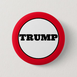 Trump Campaign 6 Cm Round Badge