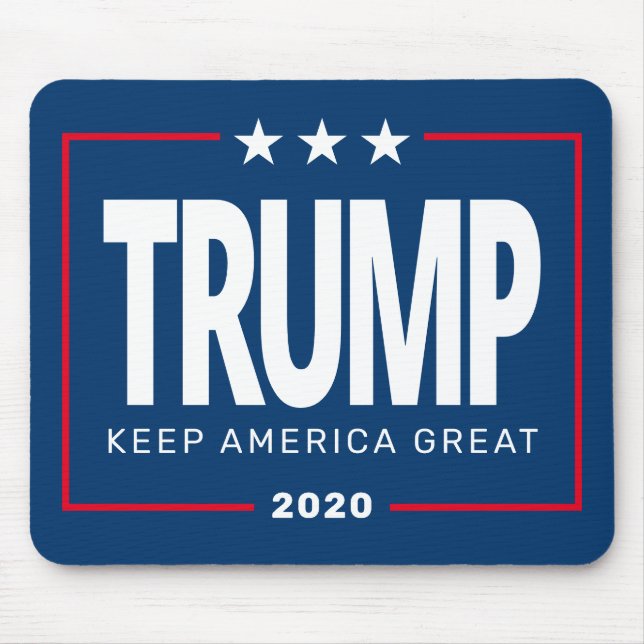Trump CAN CHANGE YEAR Keep America Great Mouse Mat (Front)