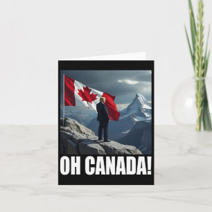 Trump Canada Flag Men Women Apparel  Card