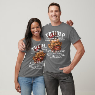 TRUMP CANCER VD STD RFK CANCER CURE DRIVE WINDOW T-Shirt