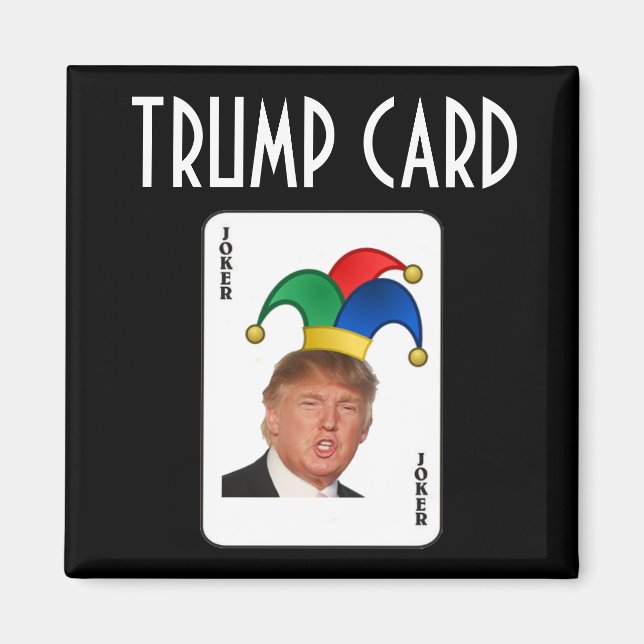 Trump Card - Joker Magnet (Front)