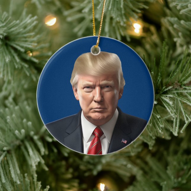Trump  ceramic tree decoration (Tree)