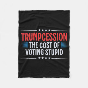 Trump Cession Fleece Blanket