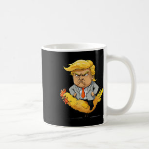 Trump Chicken Jockey Satire - Funny Political Humo Coffee Mug