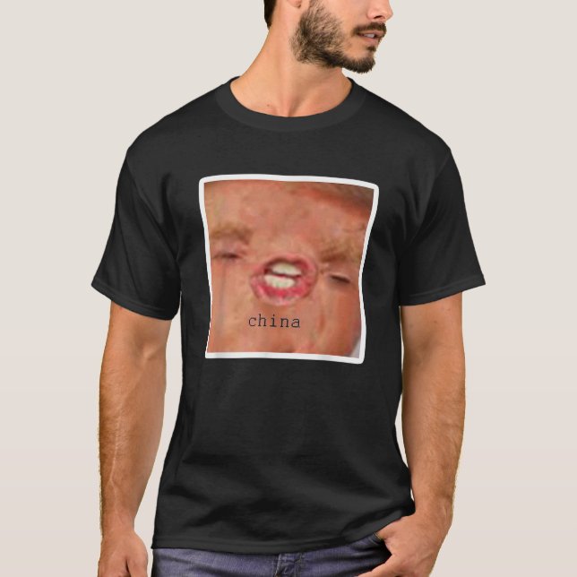 Trump China Shirt Meme T Shirt (Front)