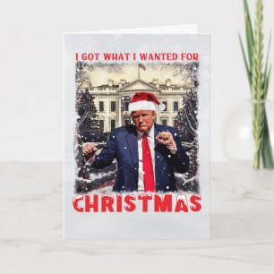 Trump Christmas Card   Merry MAGA Christmas