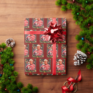 Trump Christmas Cat Ugly Xmas Wrapping Paper