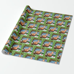 Trump Christmas Funny Wrapping Paper