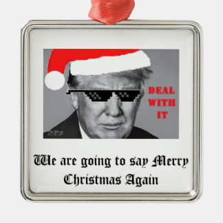 Trump Christmas Ornament