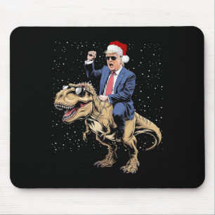 Trump Christmas Shirt Xmas T Rex Funny Trump Dinos Mouse Mat