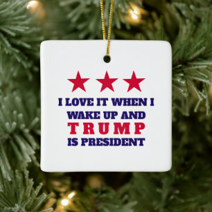 TRUMP Christmas Tree Ornament Decor