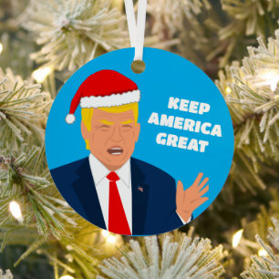 Trump Christmas tree ornament - Keep America Great
