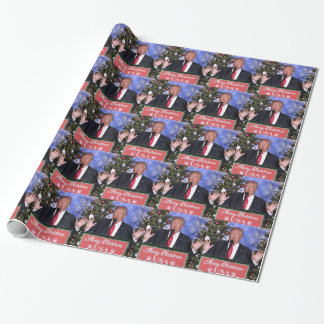 Trump Christmas Wrapping Paper