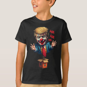 Trump Circus Clown Funny Political Humour T-Shirt