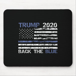 Trump Ck The Blue Thin Blue Line Police Support Te Mouse Mat