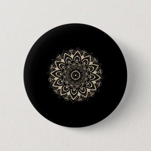 Trump Clic Mandala Style 86 47 Subtle Resist 8647  6 Cm Round Badge